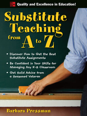 cover image of Substitute Teaching from A to Z
